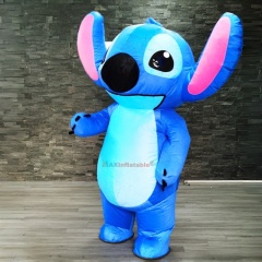 Inflatable Blue Stitch Mascot Costume from Maxinflatable