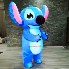 Inflatable Blue Stitch Mascot Costume from Maxinflatable