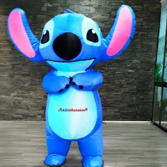 Inflatable Blue Stitch Mascot Costume from Maxinflatable