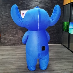Inflatable Blue Stitch Mascot Costume from Maxinflatable