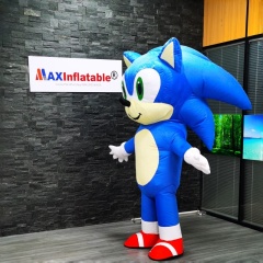 Inflatable Sonic Mascot Costume from Maxinflatable