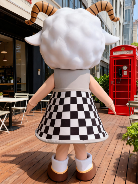 High-End Custom Foam Carving Mascot Costume – No Battery/Fan