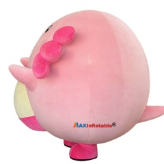 EVA inner mold with crystal super softer fabric mascot costume
