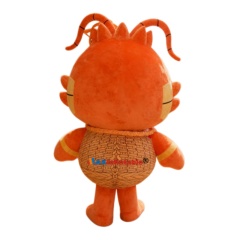 EVA inner mold crystal super softer fabric Lobster mascot costume