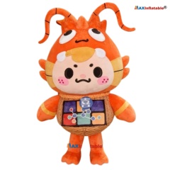 EVA inner mold crystal super softer fabric Lobster mascot costume