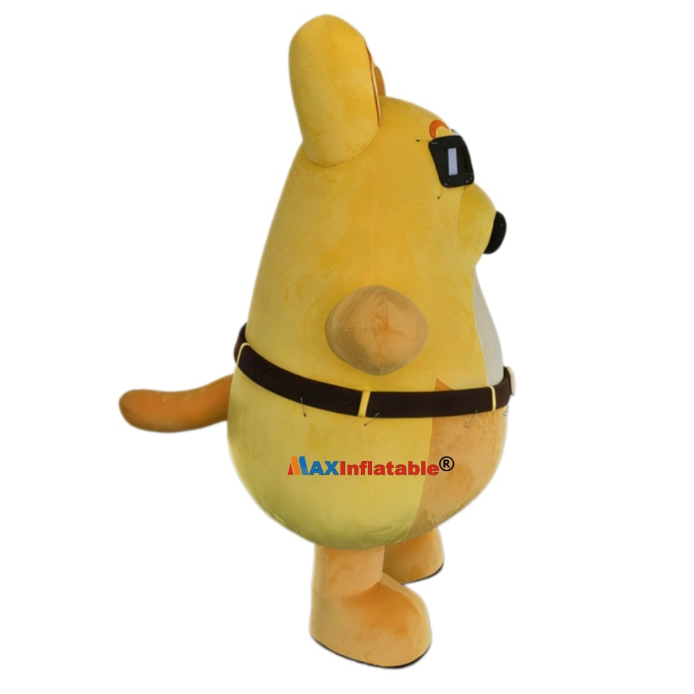 No Need Battery Customized Animal Mascot Costume from Maxinflatable