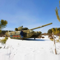 Inflatable Military Tank Decoys