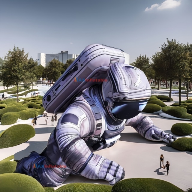Inflatable Astronaut Spaceman Cartoon Character