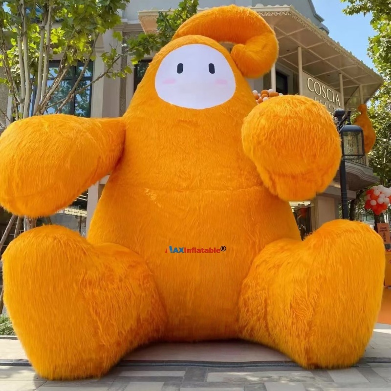 Giant Inflatable Bear Mascot Custom Outdoor Advertising Air Model