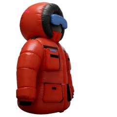 Oversized Puffer Jacket Inflatable Display Model