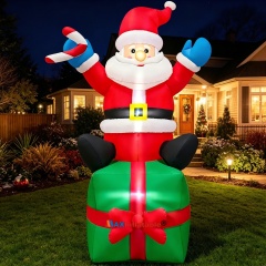 The Night Watcher – 6ft Santa Who Refuses to Sleep Before Christmas