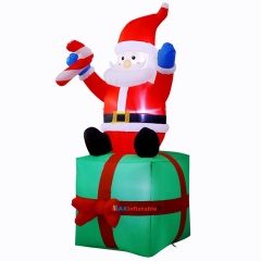The Night Watcher – 6ft Santa Who Refuses to Sleep Before Christmas