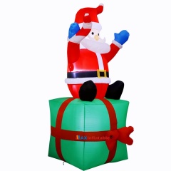 The Night Watcher – 6ft Santa Who Refuses to Sleep Before Christmas