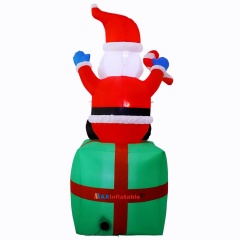 The Night Watcher – 6ft Santa Who Refuses to Sleep Before Christmas