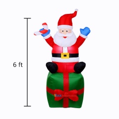 The Night Watcher – 6ft Santa Who Refuses to Sleep Before Christmas