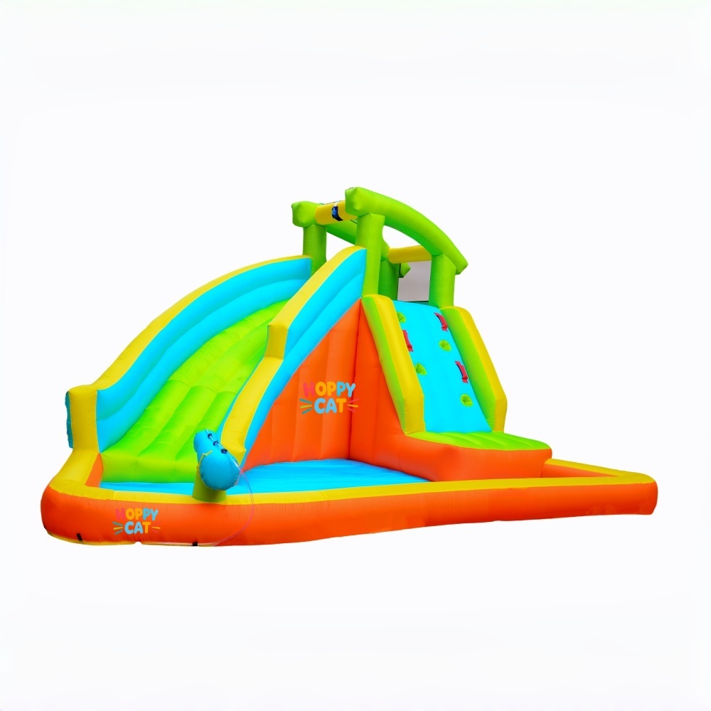 Kids backyard Summer Fun Combo Inflatable Water Slide Park