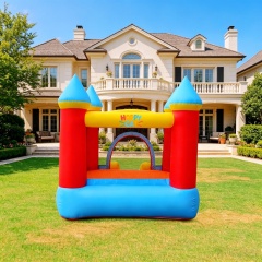 Hoppycat Inflatable Bounce House With Slide for Birthday Gift