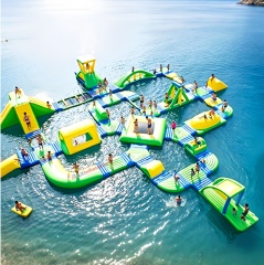 Heavy Duty Inflatable Floating Outdoor Water Park Equipment