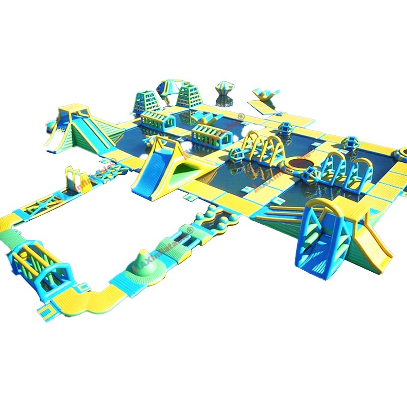 Heavy Duty Inflatable Floating Outdoor Water Park Equipment