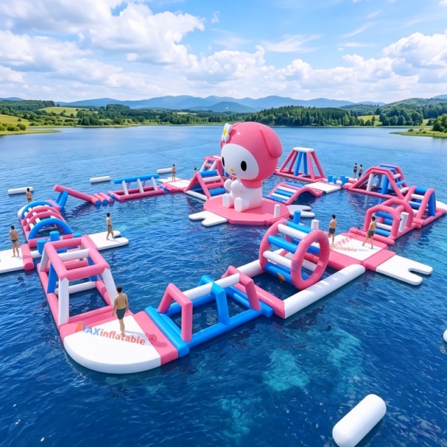 Commercial Grade Inflatable Floating Water Park