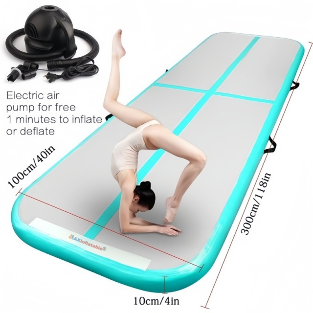 Inflatable Gymnastics Airtrack Tumbling Air Track Floor Yoga Mat