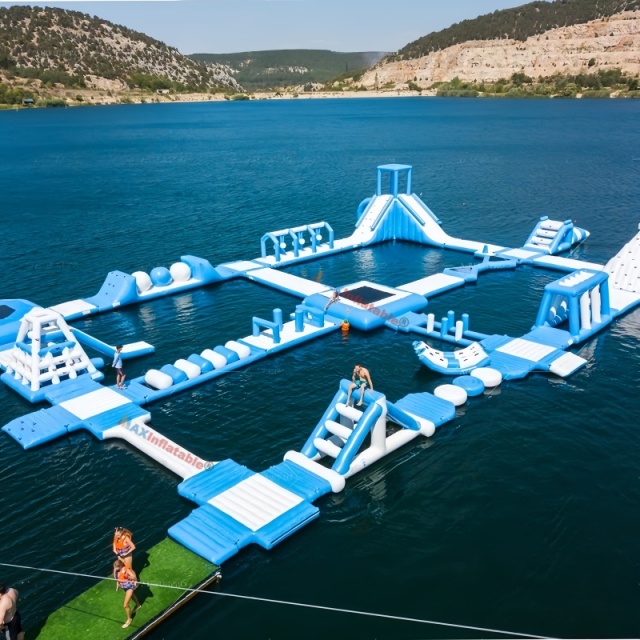 Modular Floating Water Park for Lakes & Resorts
