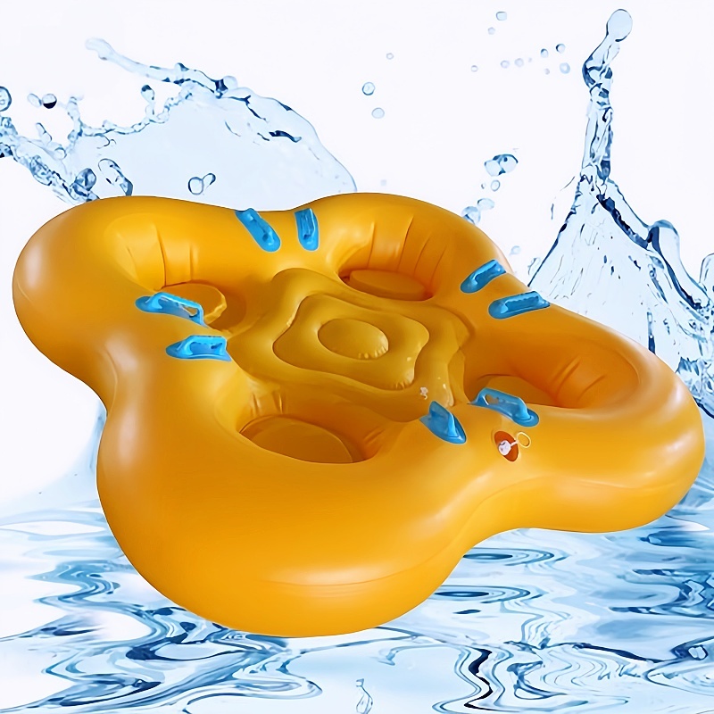 Heavy Duty 4 Riders Inflatable Water Tube