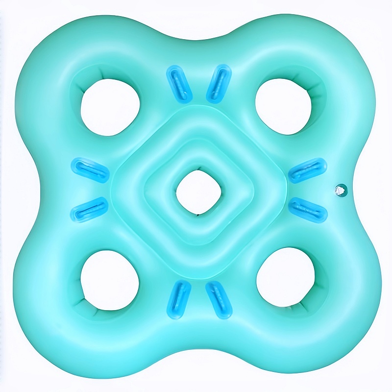 Heavy Duty 4 Riders Inflatable Water Tube