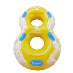 K80 1.0mm PVC Double Ring Inflatable Water Tube for Waterpark