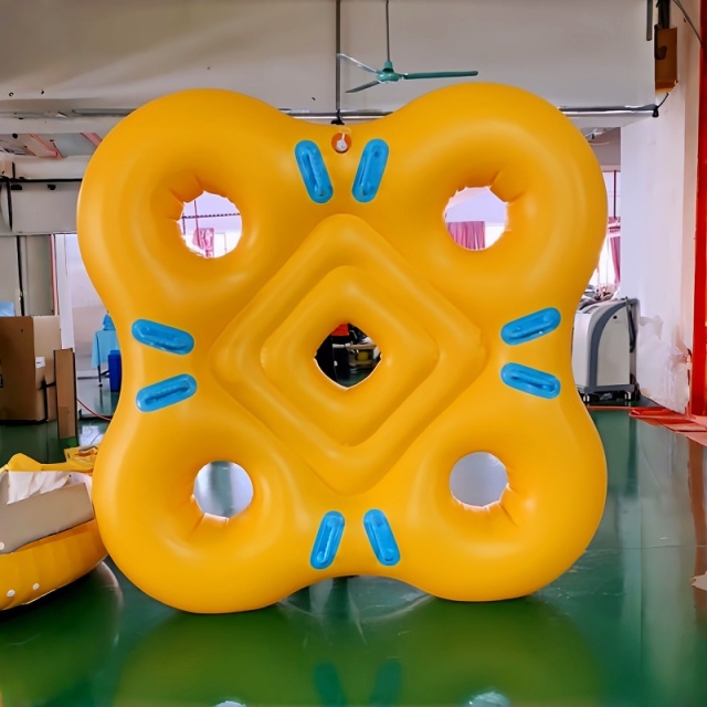 Heavy Duty 4 Riders Inflatable Water Tube
