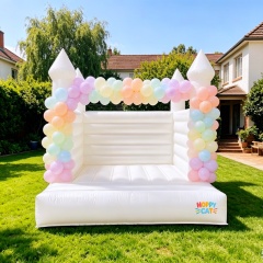 Premium White Commercial Bounce House for Wedding & Event Rentals