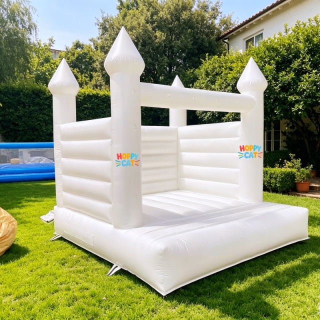 Premium White Commercial Bounce House for Wedding & Event Rentals