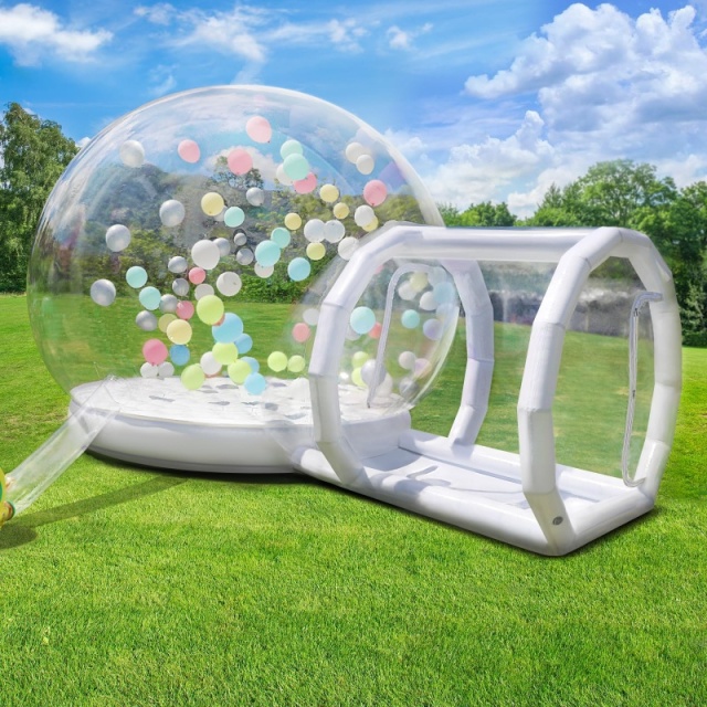Inflatable Bubble Tent  House with the bouncer bottom