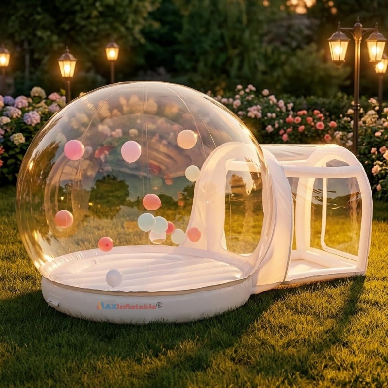 Inflatable Bubble Tent  House with the bouncer bottom