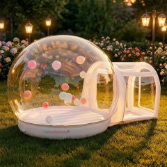 Inflatable Bubble Tent  House with the bouncer bottom