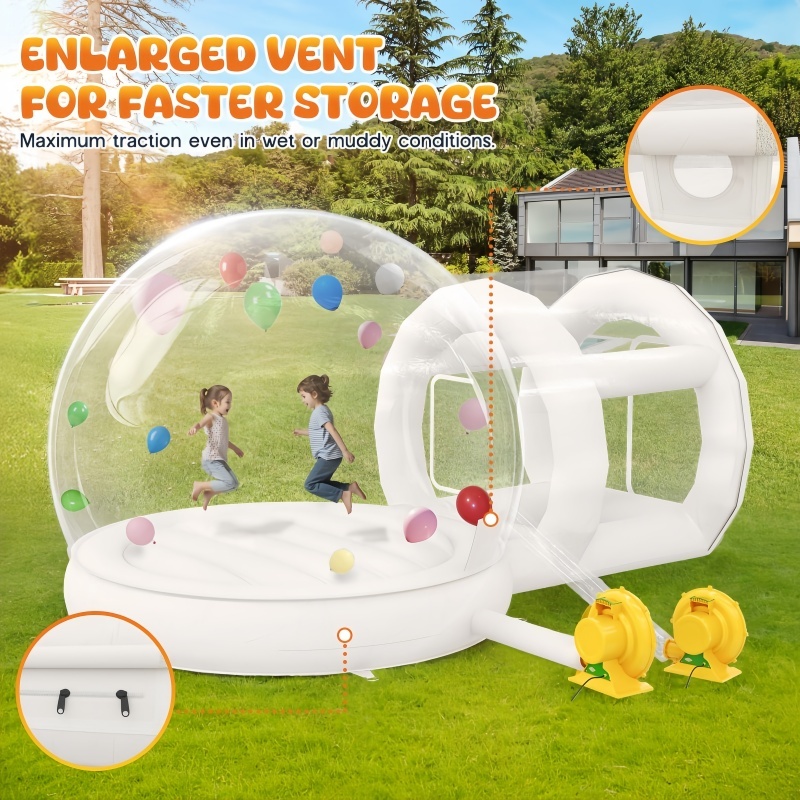 Inflatable Bubble Tent  House with the bouncer bottom