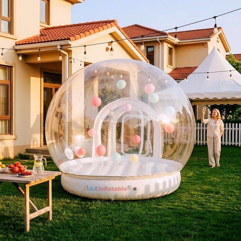 Inflatable Bubble Tent  House with the bouncer bottom