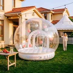 Inflatable Bubble Tent  House with the bouncer bottom