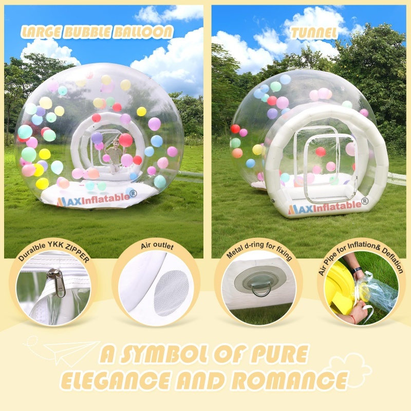 Inflatable Bubble Tent  House without the bouncer bottom