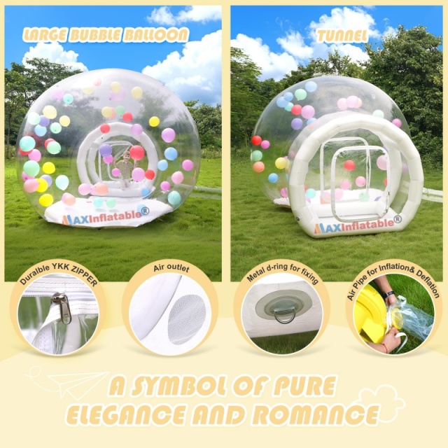 Inflatable Bubble Tent  House without the bouncer bottom