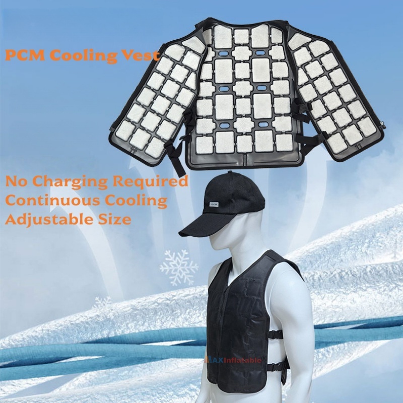 TPU PCM Phase Change Ice Cooling Vest