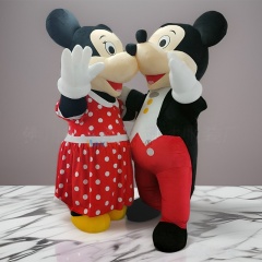 Inflatable Mickey and Minnie Mouse Mascot Costume
