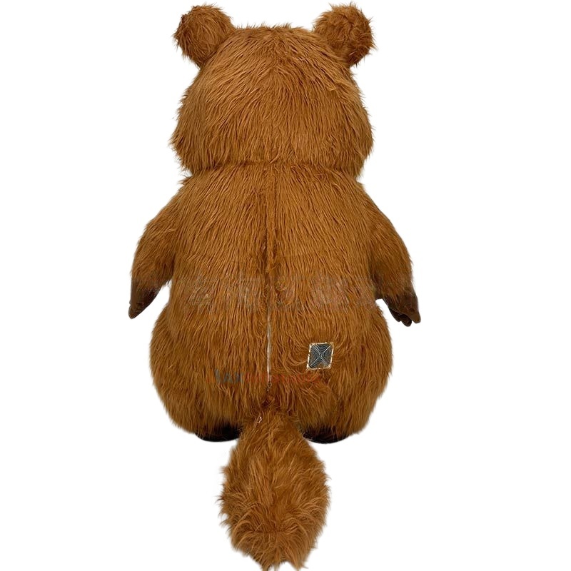 Inflatable Plush Squirrel Mascot Costume