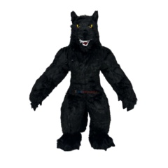 Inflatable Gray Werewolf Mascot Costume