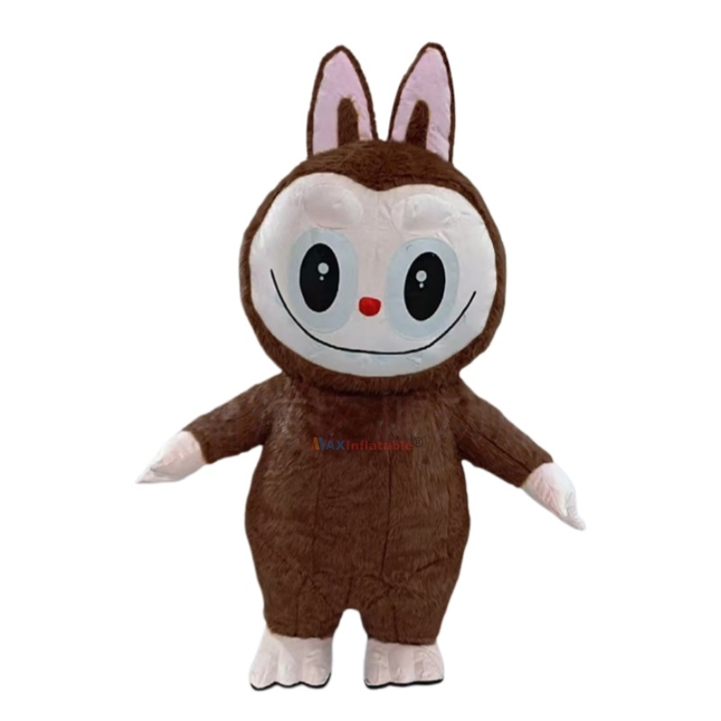 Inflatable Labubu Plush Mascot Costume