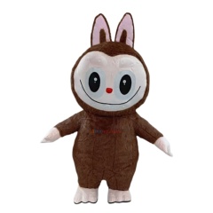 Inflatable Labubu Plush Mascot Costume