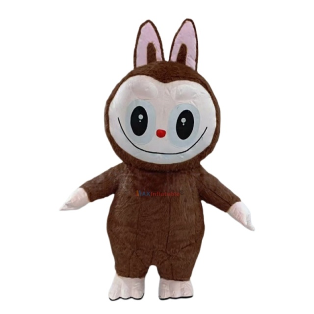 Inflatable Labubu Plush Mascot Costume