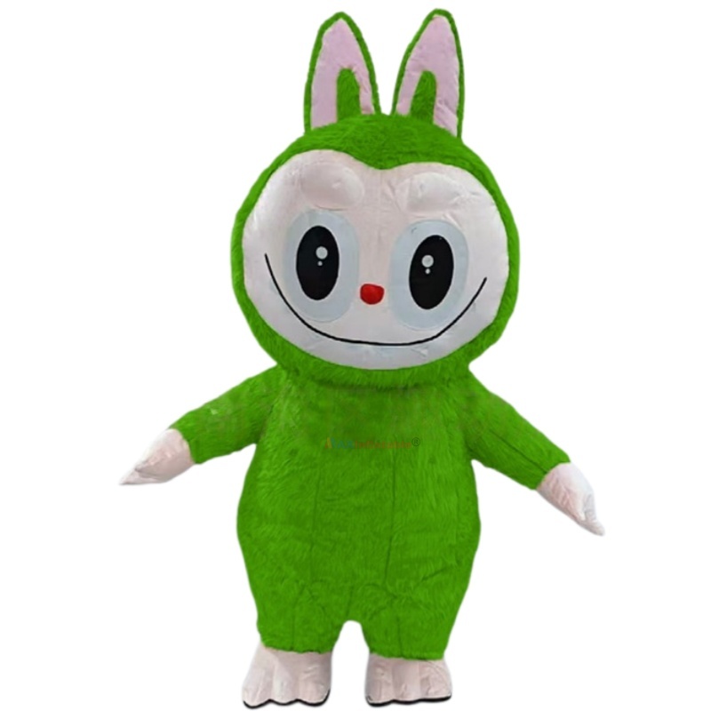 Inflatable Labubu Plush Mascot Costume