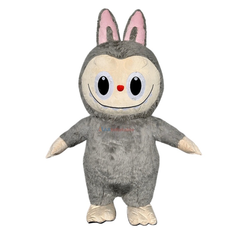 Inflatable Labubu Plush Mascot Costume