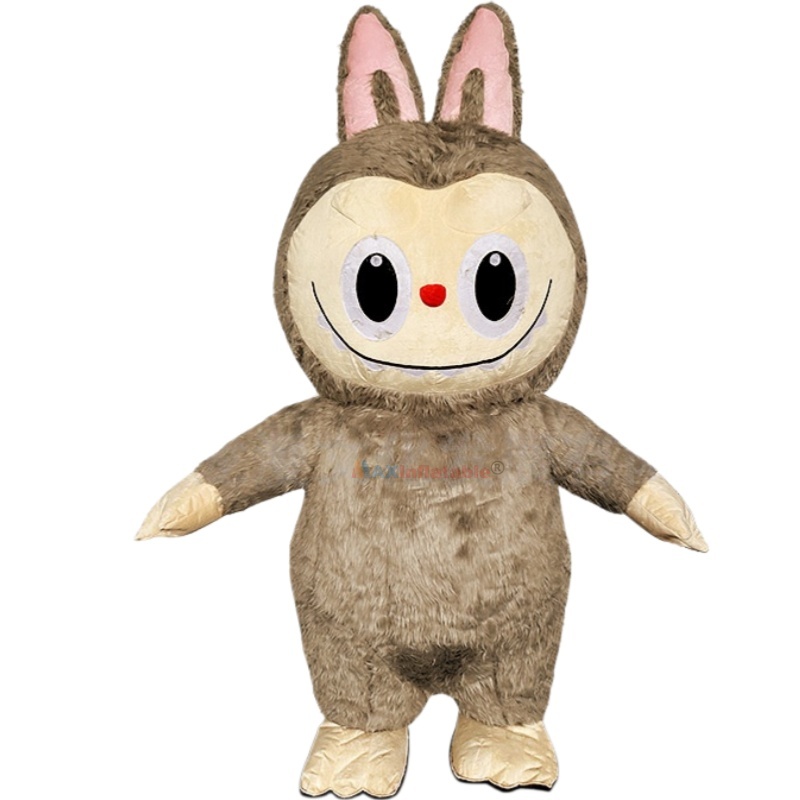 Inflatable Labubu Plush Mascot Costume